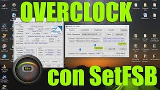 OVERCLOCK con SetFSB ITA [upl. by Brenner]