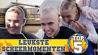 TOP 5  LEUKSTE SCHEERMOMENTEN  KAAL OF KAMMEN [upl. by Nesaj]