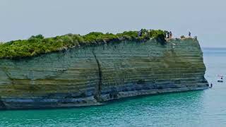 Sidari 🇬🇷 Walking Tour ❤️ Corfu in 4K UHD  Σιδάρι  Greece  Korfu Griechenland  Canal dAmour [upl. by Enortna]