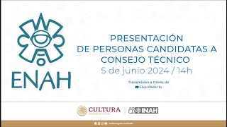 Presentación de personas candidatas a Consejo Técnico [upl. by Pettiford]