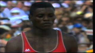 Carl Lewis winning Four Gold Medals at the Olympic Games 1984 [upl. by Kipp]