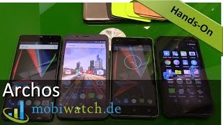 Archos Von Preisbrecher bis Akkumonster  HandsonVideo Test [upl. by Nonnahsal551]