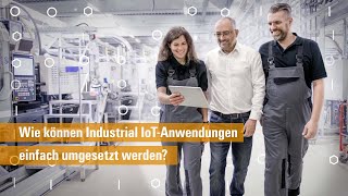 Softwarelösungen für das Industrial IoT einfach umsetzen – mit der Weidmüller GTI Software [upl. by Idnem46]