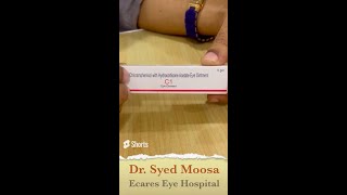 C1 eye ointment  Tamil  Dr Syed Moosa  Eye Doctor [upl. by Eirahs]