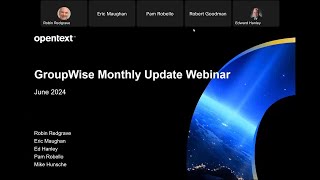 GroupWise\EM product update webinar June 2024 [upl. by Lirret]