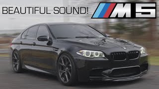 BEST F10 M5 SOUND Valvetronic Designs Exhaust  Downpipes [upl. by Ripleigh]