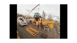 Construction timelapse of a CAT 777 NEW BUILD OffHighway Truck  N C Machinery [upl. by Oiramd]