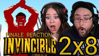 Invincible 2x8 REACTION  quotThought You Were Strongerquot  Episode 8 Season Finale [upl. by Eiuqram]