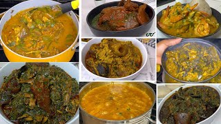 12 Nigerian Soup Recipes for your whole family Nigerian food [upl. by Lorak2]