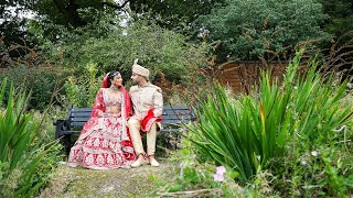 Leena amp Khilen  Hindu Wedding amp Reception  Winstanley House Leicester  Wedding by AmarGMedia [upl. by Gala]