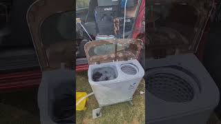 My little camping washing machine offgridpower diy [upl. by Akeryt]