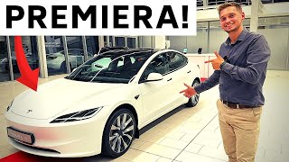 Nowa Tesla Model 3 już w Polsce Kiedy dostawy⚡️Premiera w salonie Tesli [upl. by Enelad]