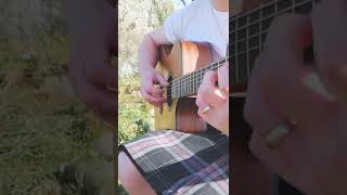 Outlander theme Skye Boat Song played on guitar outlander [upl. by Ahseuqram]