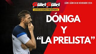 PRELISTA DE DÓNIGA PARA NOVIEMBRE INCLUYE A 10 JUGADORES DEL ÁGUILA [upl. by Hseham]