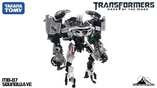 Optibotimus Reviews Takara Tomy Transformers MB07 SOUNDWAVE [upl. by Macintyre]