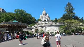 4K The Basilica of SacréCœur de Montmartre Basilique du SacréCœur de Montmartre [upl. by Sutherlan294]