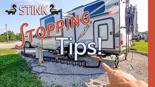 RV Sewer Hose Tips  How We Keep Septic System Stink Out Of The RV  CFRV 2Minute Quick Tips [upl. by Lennahc]