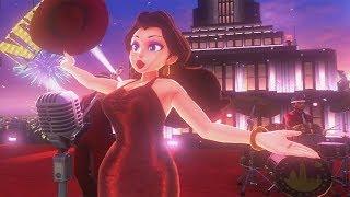 Super Mario Odyssey  Pauline Band Festival w Jump Up Super Star [upl. by Nylloh707]