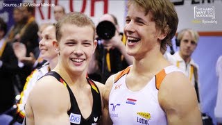 The Hard Way To Success EN  The Golden Episode13  Epke Zonderland amp Fabian Hambüchen [upl. by Langill250]