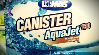 Canister Aquajet 130 Acuario Lomas [upl. by Huntlee25]