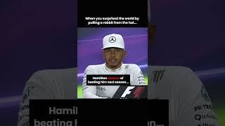 When Lewis Hamilton was unaware of Nico Rosbergs decision to retire from Formula 1 [upl. by Niffirg]