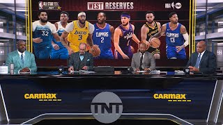 2024 NBA AllStar Reserves Announcement [upl. by Head]