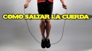 Como Saltar La Cuerda [upl. by Ahseuqal660]