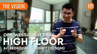 THE VISION District 5  Singapore Condo Property Home Tour by Mark Lim [upl. by Evelinn]