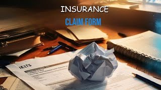 Clover Insurance Claim Form  IELTS Practice Tests 5 ielts listening listeningieltspracticetest [upl. by Leroj]