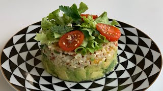 Salade Quinoa Avocat سلطة الكنوا و الأفوكا [upl. by Meingolda]