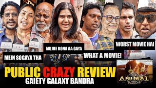 Animal Movie  Public CRAZY Review  Gaiety Galaxy Bandra  Ranbir Kapoor Bobby Deol Rashmika [upl. by Ottavia]