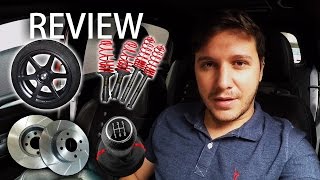 Review dos Upgrades Rodas Molas Freios e ShortShfter [upl. by Anidal245]