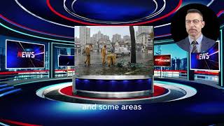 Shanghai Hit by Most Powerful Typhoon in Decades City Comes to a Halt [upl. by Ilsa387]