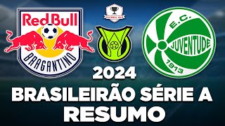 BRAGANTINO x JUVENTUDE AO VIVO  BRASILEIRÃO SÉRIE A 2024  9ª RODADA  NARRAÇÃO [upl. by Gen]