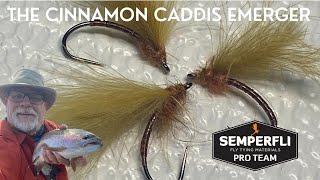 Fly Tying Tutorials The Cinnamon Caddis Emerger [upl. by Hintze307]