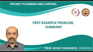 PERT Example Problem Summary [upl. by Kaden24]