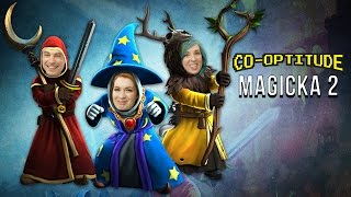 Lets Play MAGICKA 2 CoOptitude with Ryon amp Felicia Day [upl. by Magan]