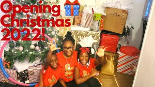 Opening Christmas Presents 2022What I Got My Kids For ChristmasChristmas Morning 2022 [upl. by Newcomer347]