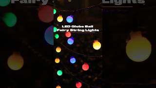 LED Globe Ball String RGB Fairy Lights with USB Power and Remote Control [upl. by Allegra]