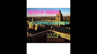 The City of Timbuktu Comprehension DRP IB curriculum [upl. by Erdnaek583]