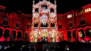 🇪🇸🎅Barcelona Spain  Christmas Tour  4K UHD 60fps December 2023 [upl. by Bowen]