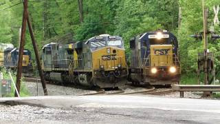 CSX Plays Musical Train Engines 🚂🚂🚂🚂🚃🚃🚃🚃🚃🚃🚃🚃 [upl. by Nybor]