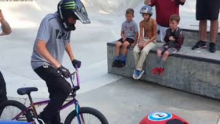 Scotty Cranmer Rides at Greenfield Grind [upl. by Ahsinav]