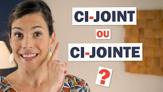 Cijoints ou cijoint   Règle d’Orthographe [upl. by Cleave]