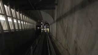 Riding the Inclined Elevators  34StHudson Yards Subway Station HD [upl. by Atinrahs723]