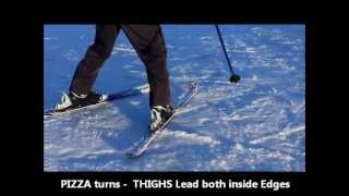 syt ski  from PIZZA to Parallel ski turns [upl. by Emarej408]