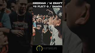 Part 45  Shernan  M zhayt vs Flict g  Damsa shernan mzhayt fliptopbattleleague rapbattle rap [upl. by Barina]