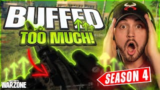 the KRIG 6 GOT A HUGE BUFF in WARZONE SEASON 4 🤯  NEW BEST GUN Loadout [upl. by Danie]