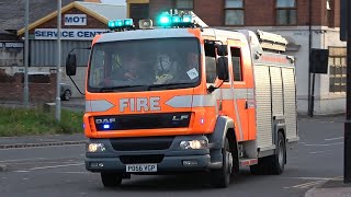 TWO TONES Lancashire Fire amp Rescue Service  Blackburn Two Pump Turnout [upl. by Otsirc]