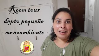 Room tour  Estudio pequeño  Monoambiente [upl. by Madella184]